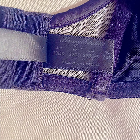 Honey Birdette Jimmy Bra, 32DD/10DD- Excellent condition/ Great push-up bra! - Picture 6 of 8